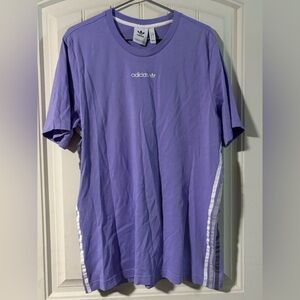 Adidas Men's Lavender Short Sleeve Tee